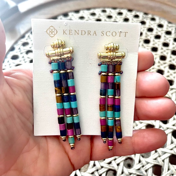 Kendra Scott Bree Statement Earrings - Picture 4 of 4